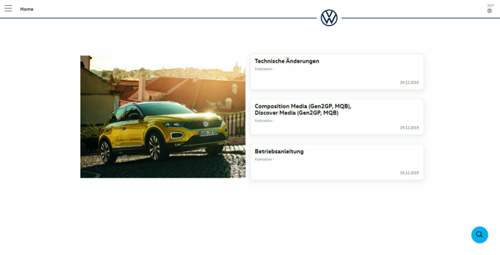 VW Online-Userguide