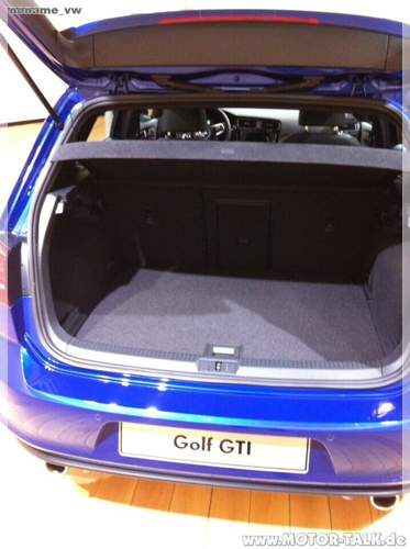 Golf 7 GTI Kofferraum
