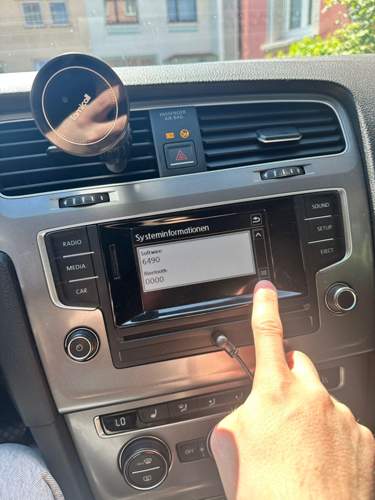 Verbautes Radio