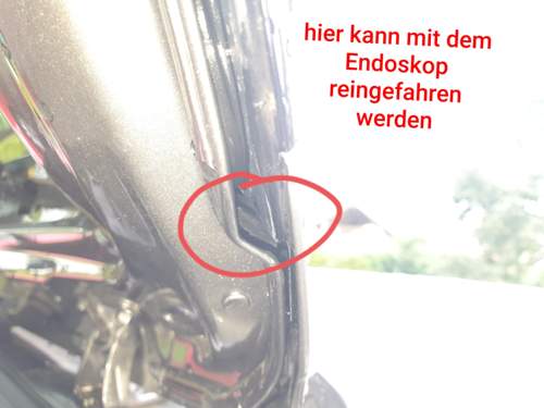 Offener Spalt