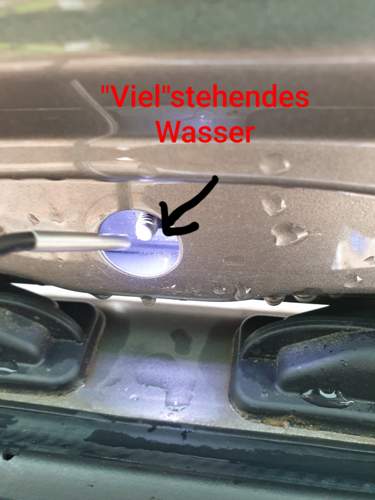 Wasser steht
