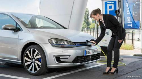Golf 7 GTE Ladeanschluss