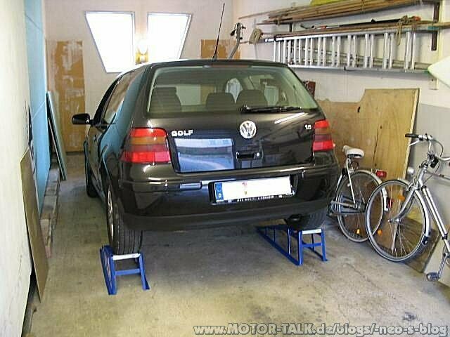 Golf IV: Einbaudokumentation abnehmbare AHK und Einparkhilfe vorn+hinten