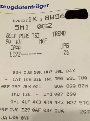 Golf Plus Radlager
