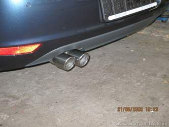 VW Edelstahlblende