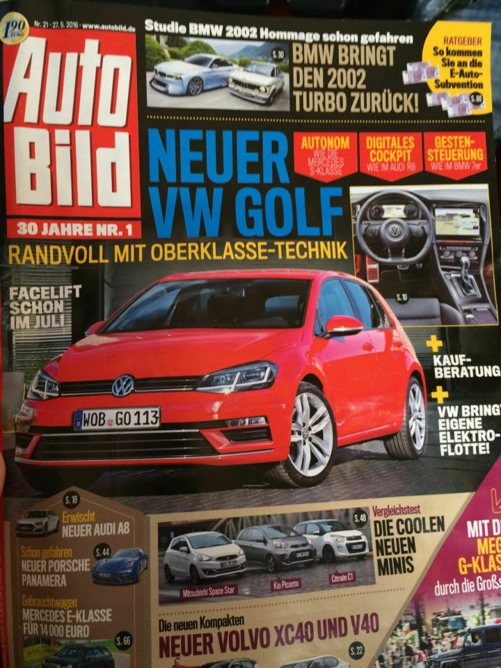 Golf VII Facelift 2016