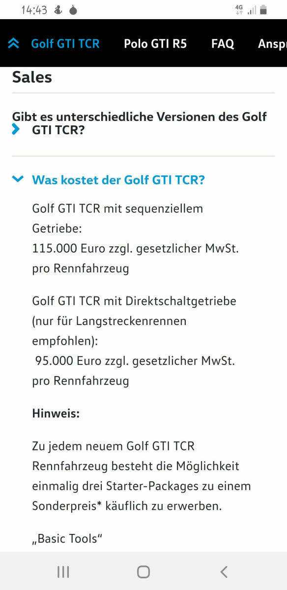 Golf VIII Sportmodelle - Sammelthread