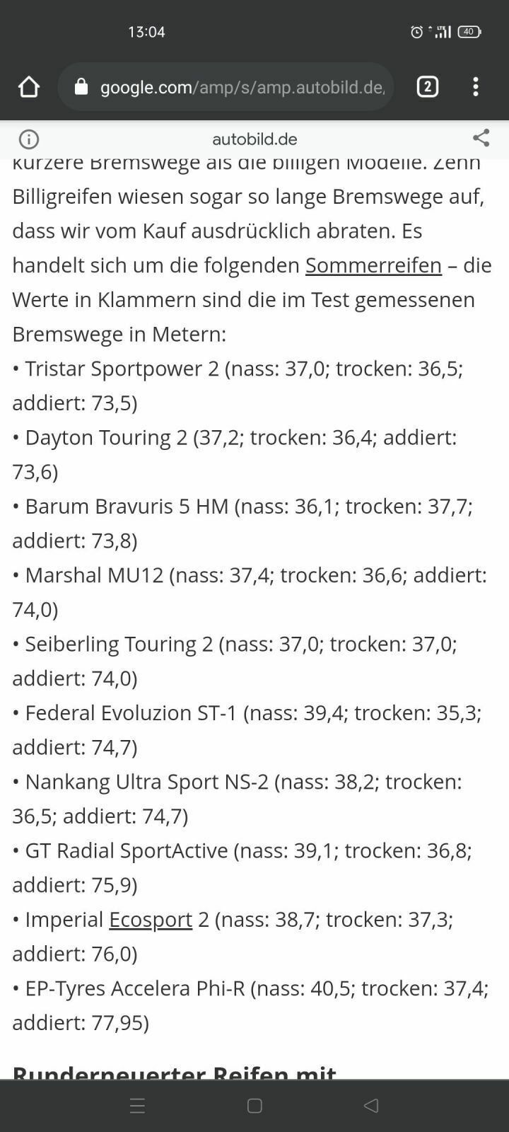 Goodride keine Unbedenklichkeitsbescheinigung?