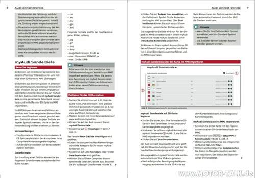 Myaudi sonderziele