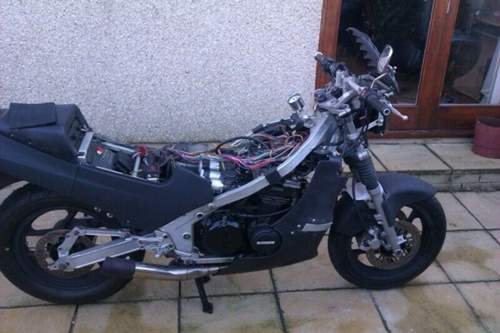 GPZ600r Auspuff