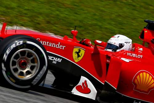 Aus dem Cockpit heraus jubelte Sebastian: "Grazie, Grazie, Graaazie. Forza Ferrari!"
