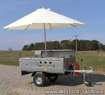 Grill für Anhängerkupplung