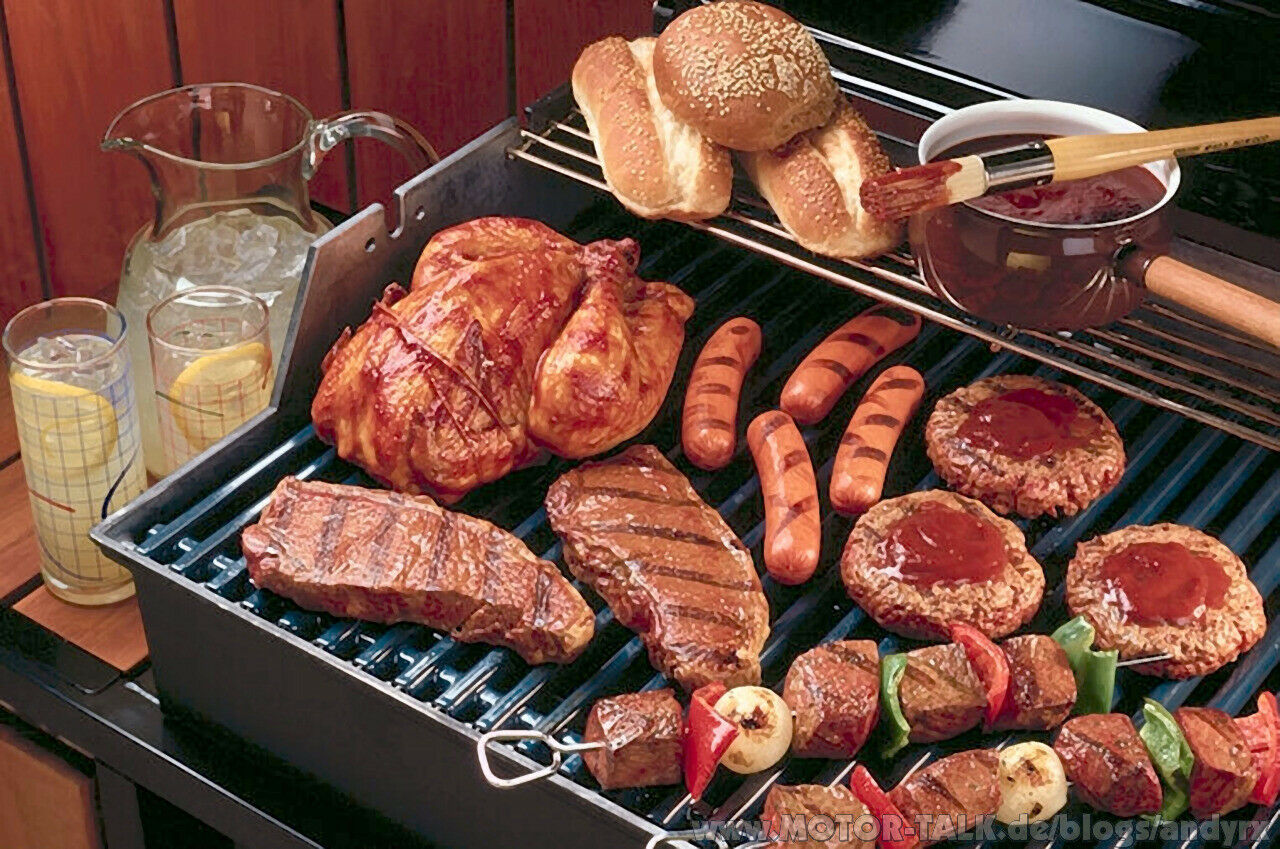 Grillen und open air essen -> was kommt bei auch drauf..?