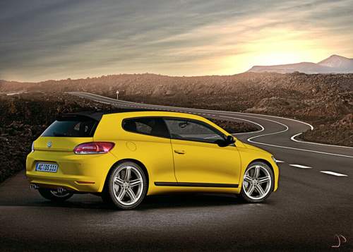 VW Scirocco - Photoshopped