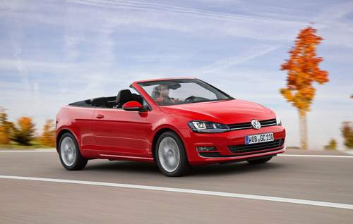 Das Cabrio passt gut in die Golf-Familie, wird aber technisch ein Golf 6 bleiben