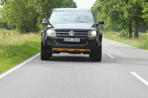 Mit bis zu 200.000 Euro ist der 240 km/h schnelle Amarok kein billiger Spaß