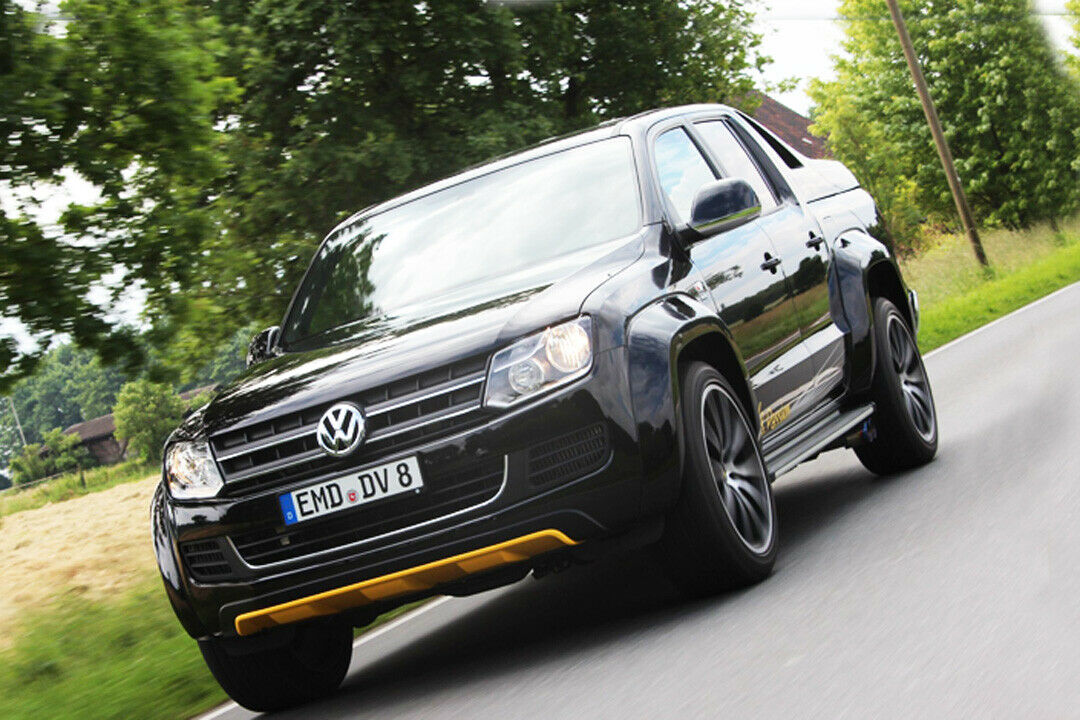 Der Dirks "V8 Passion": Ein V8-Diesel macht aus dem VW Amarok einen Businesslimousinen-Schreck