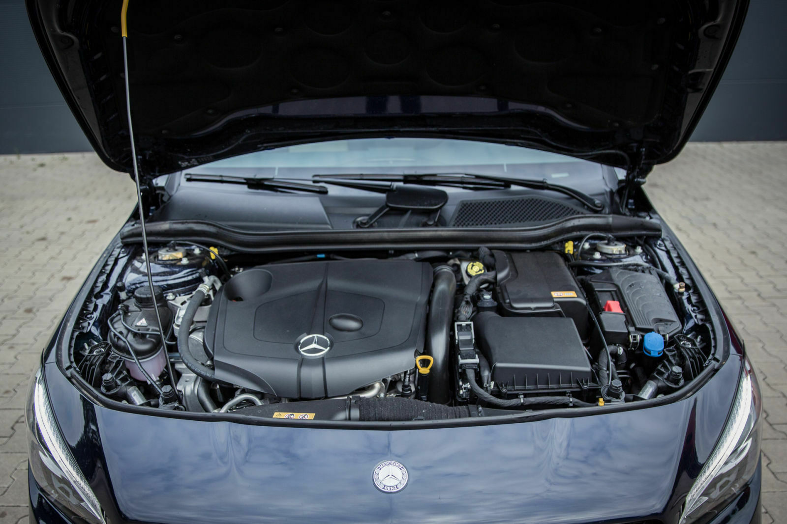 Mercedes CLA 200d Shooting Brake: Im CLA dieselt noch der 2,2-Liter-Motor OM 651, bis der neue 2,0-Liter-Diesel (OM 654) kommt, wird es noch dauern