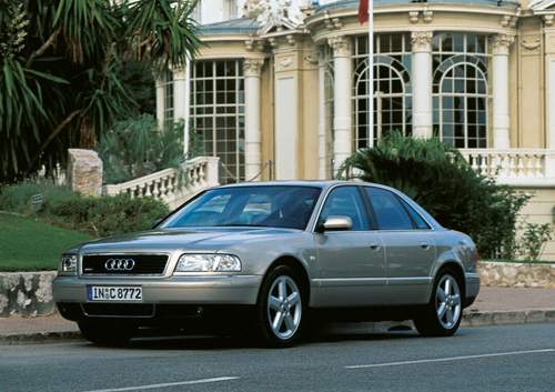 Der Audi A8, hier das Modell nach dem Facelift