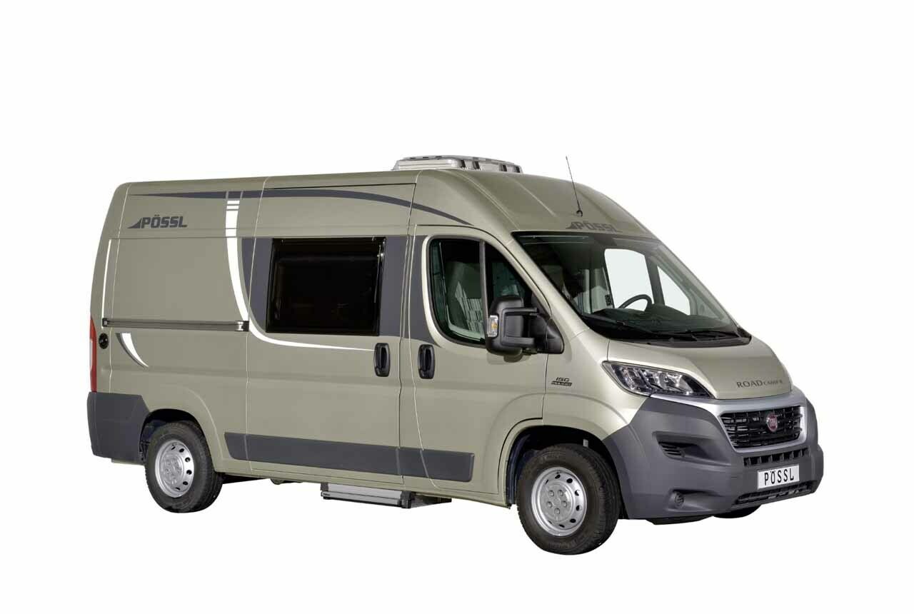 Das Angebot bei Pössl reicht von etwas über 30.000 Euro bis zu mehr als 60.000 Euro, im Bild der Road Camp