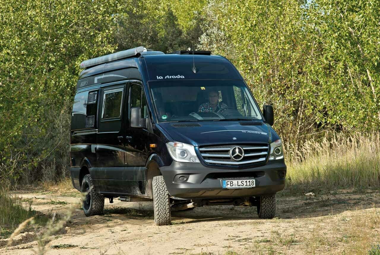Richtig teuer kann es bei La Strada werden, wenn der Basis-Sprinter für den Regent S auch noch Allradantrieb haben soll