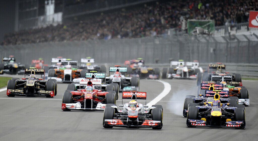 Auf dem Nürburgring drehen am 7. Juli wieder die Formel-1-Autos ihre Runden.