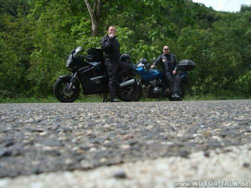 Ein Pause auf dem Weg..