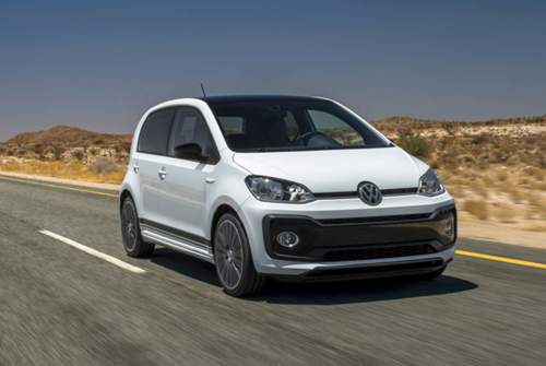Das Platzangebot im VW Up liegt ungefähr auf dem Niveau des Golf 1