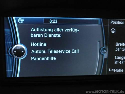 Dienste ohne Connected-Drive Vertrag