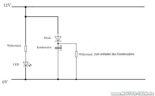 Led-blinker-schaltung