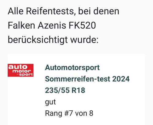 Falken FK520