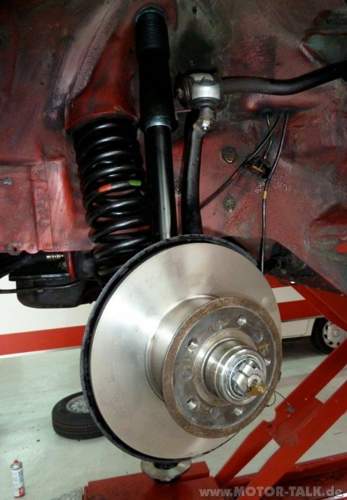 Bremsscheibe & Achse
