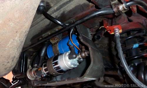 Neue Benzinpumpe