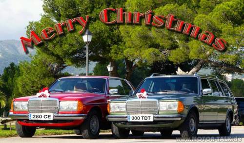 Merry Christmas Mercedes W123