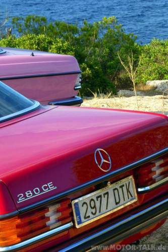 W123 Coupé Pink Rosa