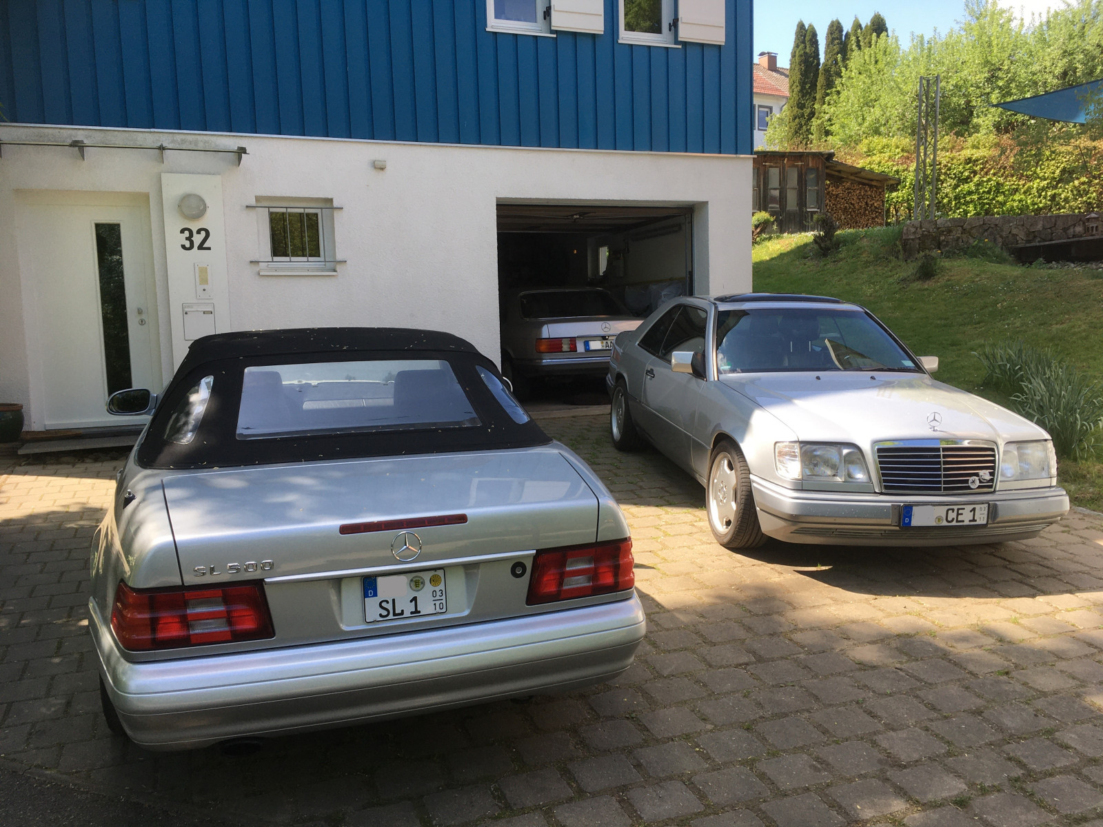 Hässliche Farben am W124