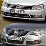 VW Passat Front - neues vs. altes Design