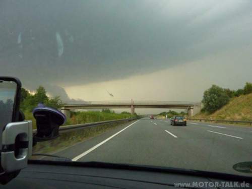 Der Himmel vor dem Hagel