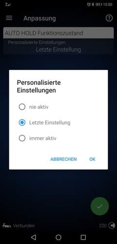 Auto Hold