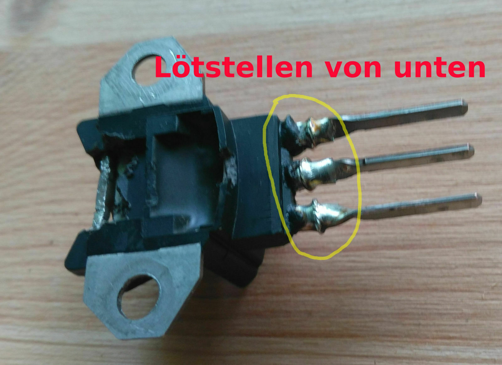 Hallgeber Sensor austauschen
