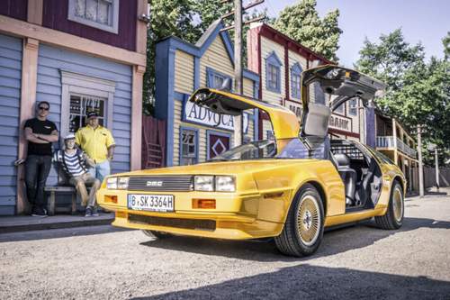 Sven sieht gelb: Vier seiner fünf Autos tragen "Mustard Yellow" von Lotus