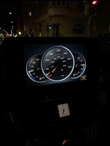 COMAND_Motordaten
