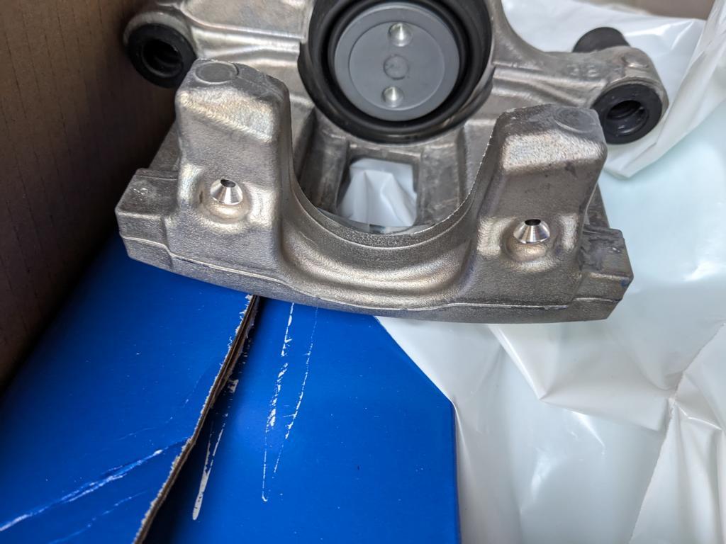 Halteklammer Bremssattel hinten abgebrochen