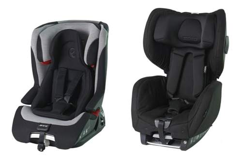 Von links: Jané Grand und Recaro Optia. Bei beiden SItzen versagte im Test die Befestigung