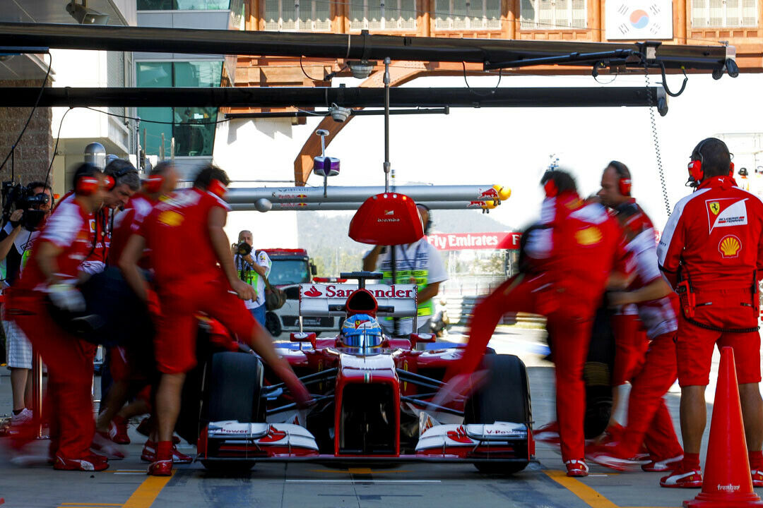 Fernando Alonso kam in den ersten Trainings nur auf Platz sieben