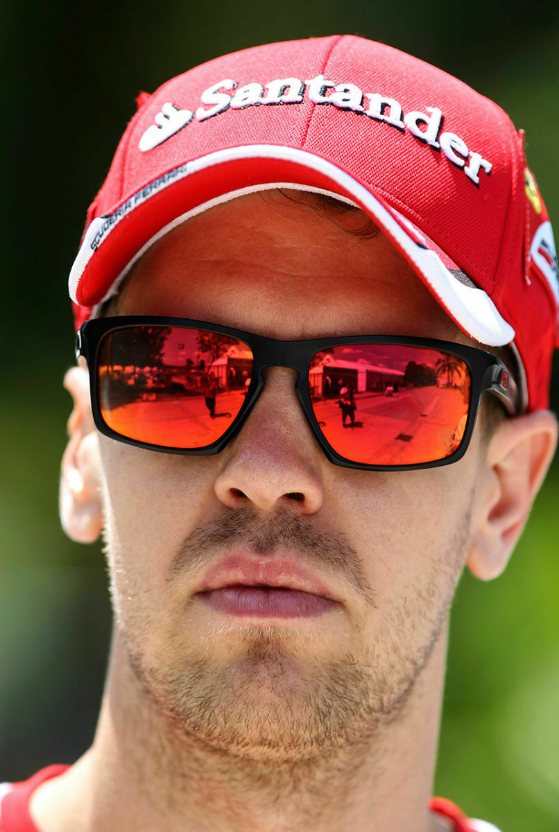 Sebastian Vettel beendete das Qualifying als starker Zweiter