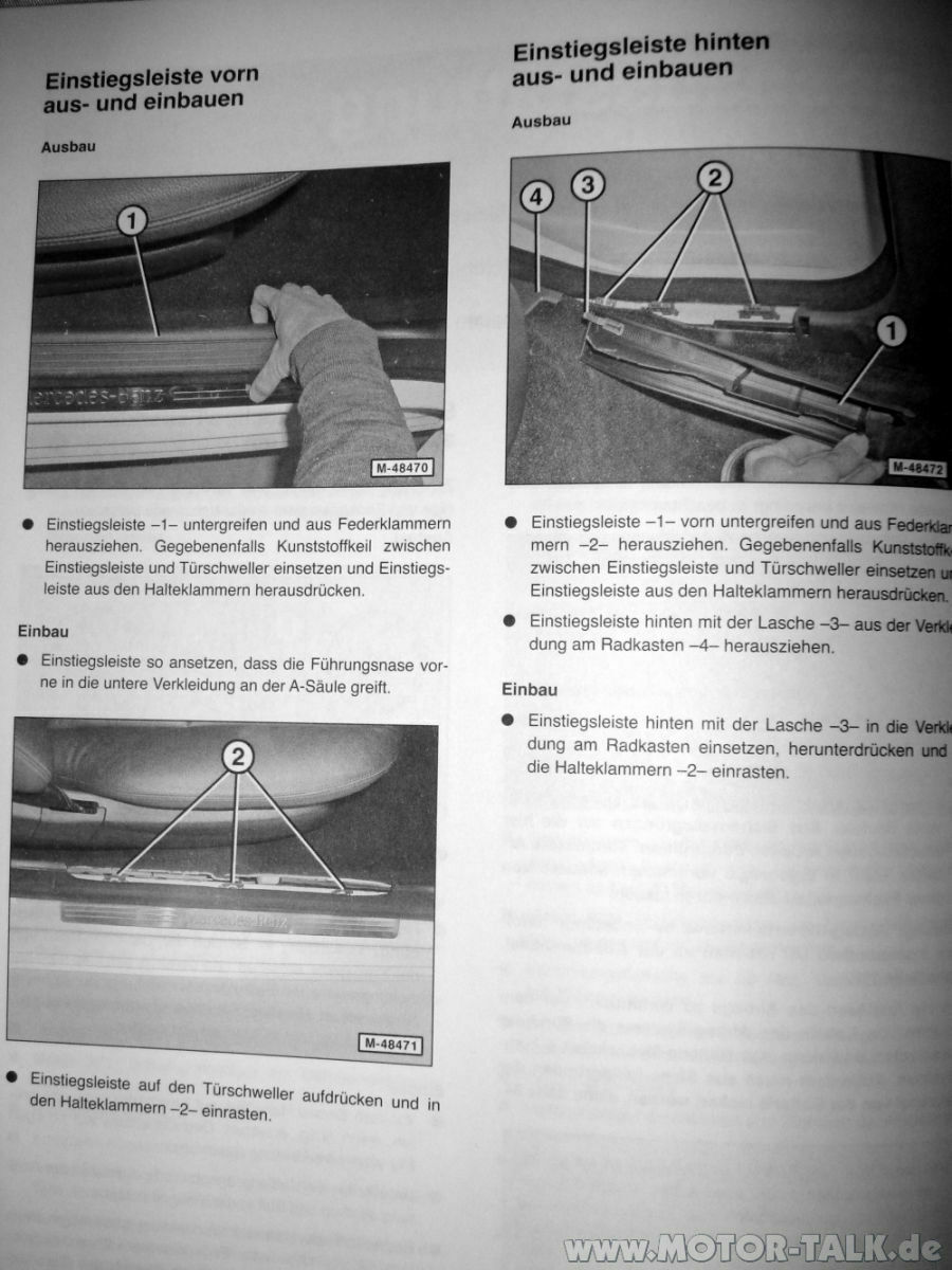 Handschuhfach - ausbauen und Kabeldurchführung