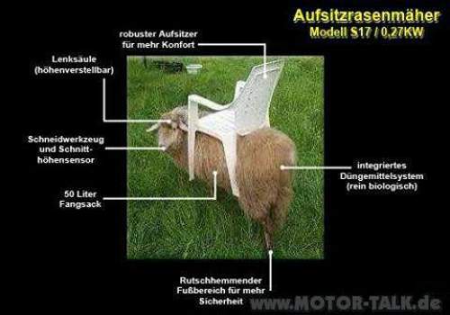 Aufsitz-rasenmaeher