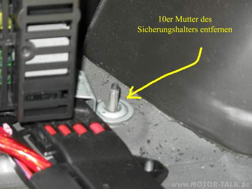 Schraube-sicherungshalter