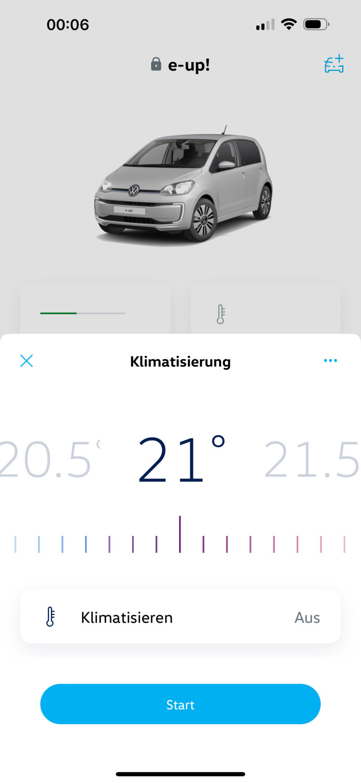 Hat der E-up! (ab 2020 großer Akku) eine elektrische Standheizung?